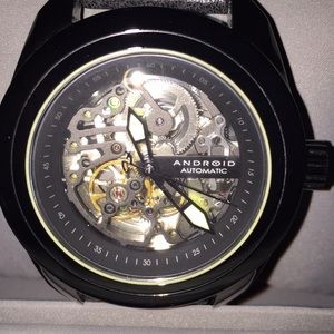 Android Impetus Skeleton Automatic Watch
